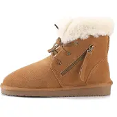 Gooce Snowboots 'Agarita' bruin / natuurwit