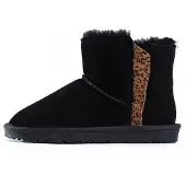 Gooce Snowboots 'Berta' bruin / zwart