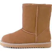 Gooce Boots 'Sawel' beige / bruin / donkerbruin