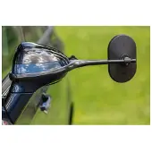 Emuk 100315 voor Hyundai Caravanspiegels Zwart
