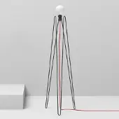 Grupa Products Model Vloerlamp Model 2 | Black | Red