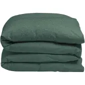Yumeko Kinderdekbedovertrek Jersey Katoen 100x135 Groen - Eco, Bio & Fairtrade