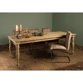 Tower Living Bologna - Dining table 200x100 - KD (Naturel, 200x100x78cm)