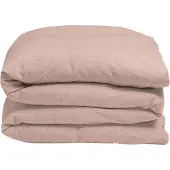 Yumeko Kinderdekbedovertrek Jersey Katoen 120x150 Roze - Eco, Bio & Fairtrade
