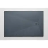 Resigres Zero douchebak 100x70cm antraciet mat composiet