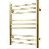TVS Design Plus handdoekradiator goud gepolijst 135W 59x50cm
