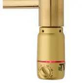TVS Design Plus verwarmingselement goud geborsteld 300W