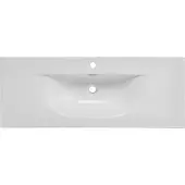 Comad Sky keramische wastafel 120cm wit glans