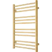 TVS Design Plus handdoekradiator goud geborsteld 189W 78,5x50cm