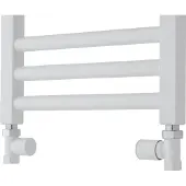 TVS Design Valves 110 aansluitset recht wit