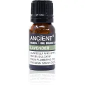 Ancient Wisdom Biologische Etherische Olie Lavendel - 10ml - Essentiële Oliën Aromatherapie