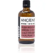 Ancient Wisdom - Haarolie - Rozenbottelolie 100 ml - haarverzorging - natuurlijke olie - glans - hydratatie - voeding - herstel