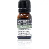Ancient Wisdom Biologische Etherische Olie Citronella - 10ml - Essentiële Oliën Aromatherapie