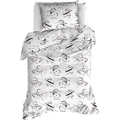 MOODIT Dekbedovertrek Odil Rachelle Lipstick-140 x 200 / 220 cm | 1-Persoons