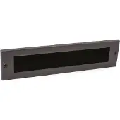 Hardbrass Mariani Tochtwering Alena PVD Grafiet 330x79MM