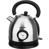 Swiss Pro+ Retro Waterkoker - 2200W - 1.8L - Zilver