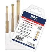 Bohrcraft 27011330003 Diamant tegelboorset 6-10 mm 3 dlg DKB3