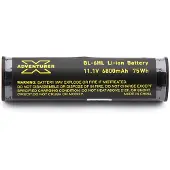 X-adventurer Bl-6hl Li-ion 6800mah Lithium Battery Zwart