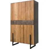 Tower Living Ora cabinet 4 drs 2 drws - 112 (uitlopend) (Naturel, 112x182x45cm)