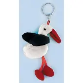 Uni Toys Elcee-Haly My Friend Knuffel Sleutelhanger Ooievaar