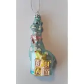 Goodwill Dino Baby Kerstbal - Blauw