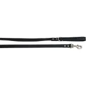 Animal Boulevard Ab30031 - Hals- En Leibanden - Hond - Ab Country Leather Hd Leiband Zwart-20mmx130cm - Maat: 20mmx130cm - 205286
