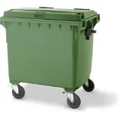 SULO 4 wiel container 1100 liter groen