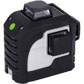 MaKa 3x 360° Groene Kruislijnlaser Zelfnivellerend - 0,3 mm/m - 30 M - 3D 12 lijnen - Met richtplaat - Bouwlaser