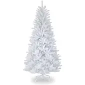 A Perfect Christmas Montreal kunstkerstboom - 120 cm - wit - Ø 63 cm - 256 tips - metalen voet