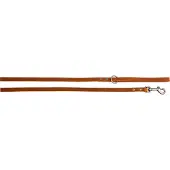 Animal Boulevard Ab30072 - Hals- En Leibanden - Hond - Ab Country Leather Leiband Cognac-12mmx130cm - Maat: 12mmx130cm - 205314
