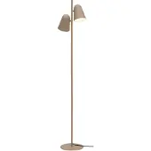 It's About Romi Vloerlamp Salamanca, crème / amber, Woon-/ Eetkamer, metaal, Modern, vloerlamp