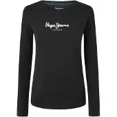 Pepe Jeans Shirt 'New Verginia' zwart / wit
