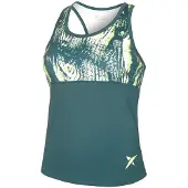 Drop Shot Famara Sleeveless T-shirt Blauw M Vrouw