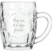 Libbey Bierpul gegraveerd - 55cl - Hey sus it is dyn jierdei