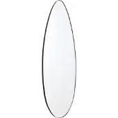Fragix Wandspiegel Noa | Fragix metaal zwart 120x45x3 cm wandspiegels | NADUVI