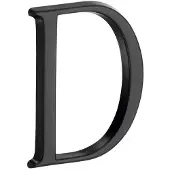 Artitec Mi Satori Huisletter Roman 50mm-D mat zwart