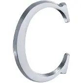 Artitec Mi Satori Huisletter Roman 50mm-C mat chroom