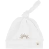Zusss babymuts zonnetje wit Jongens/Meisjes Katoen Printopdruk