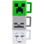 Paladone Minecraft Stapelbare Mokken (set Van 3)