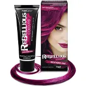 PaintGlow Rebellious colors 100% veganistische semi-permanente haarverf 70 ml (Shocking Pink)