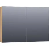 Brauer Impress Spiegelkast 100x70cm - Chateau - Spiegels - Spiegelkasten - 8720359344724