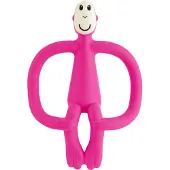 Matchstick Monkey Bijtring Roze | 1 stuk