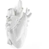 Seletti Love in Bloom Giant Heart Vaas Red