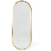 Vt wonen Spiegel vtwonen Mirror Oval Gold 20 x 50 cm