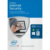 McAfee Internet Security | Geschikt voor 10 Apparaten | 1 Jaar | Windows, Mac, Android &amp; iOS