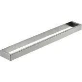 Guido Gusto Handdoekbeugel gun metal rechthoekig