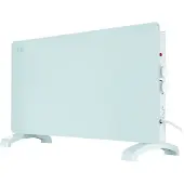 Silvercrest Glasplaatverwarming - Verwarming - Kachel - Max 2000W - Glazen verwarmingspaneel - Wit