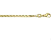 The Jewelry Collection Doublé 10/000 Collier gourmet 2 3100984 50 cm