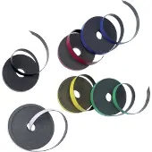 Nobo Nob Zelfklevende Magneetband/Verdeeltape op Rol Voor Whiteboard - 10meter en 1cm breed - Wit - 1 Stuk