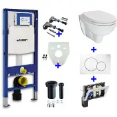 Geberit UP-320 + toiletblokhouder + Trevi O.P. + Sigma 01 wit